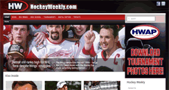 Desktop Screenshot of hockeyweekly.com